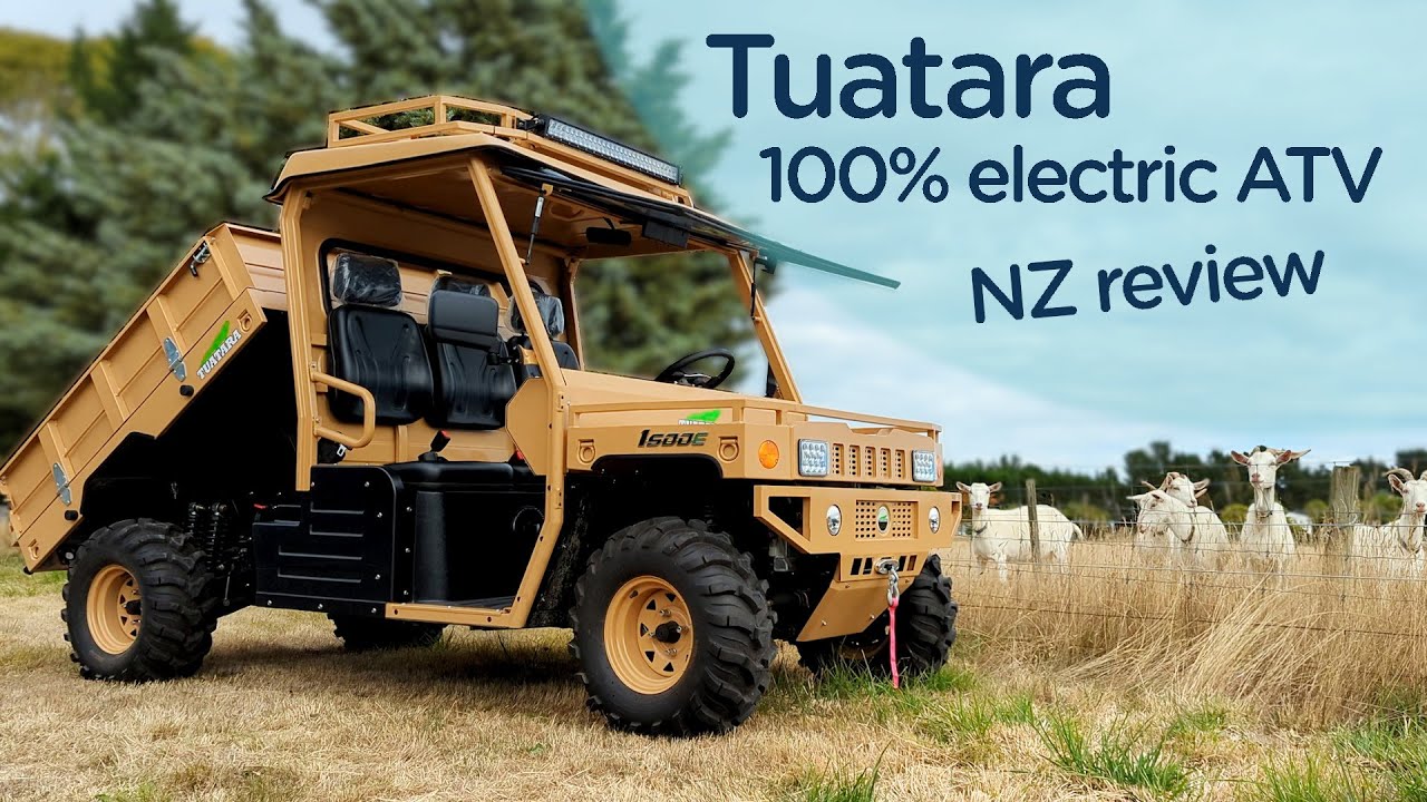 Tuatara e1500 — обзор электрического квадроцикла