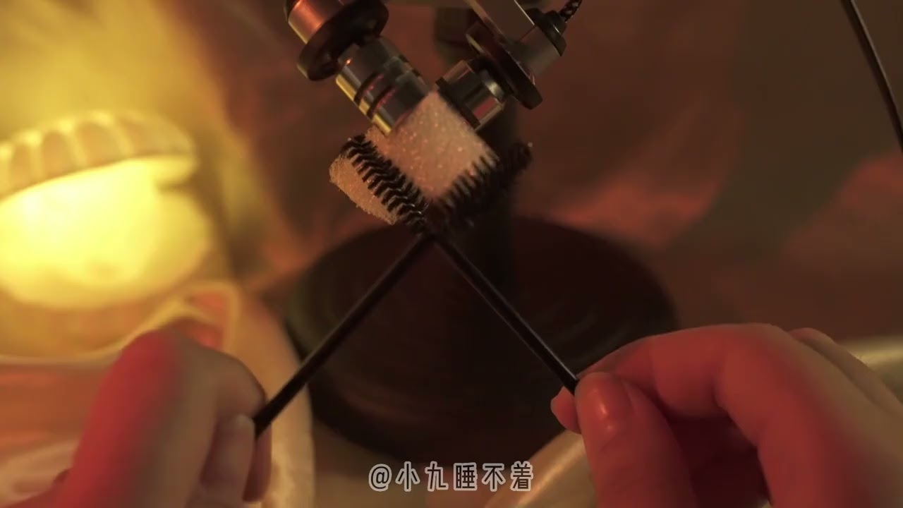 无人声睫毛刷刷麦，颅内过电，带耳机听#asmr助眠视频 #助眠 #无人声 @抖音小助手 @DOU+小助手 #声控助眠