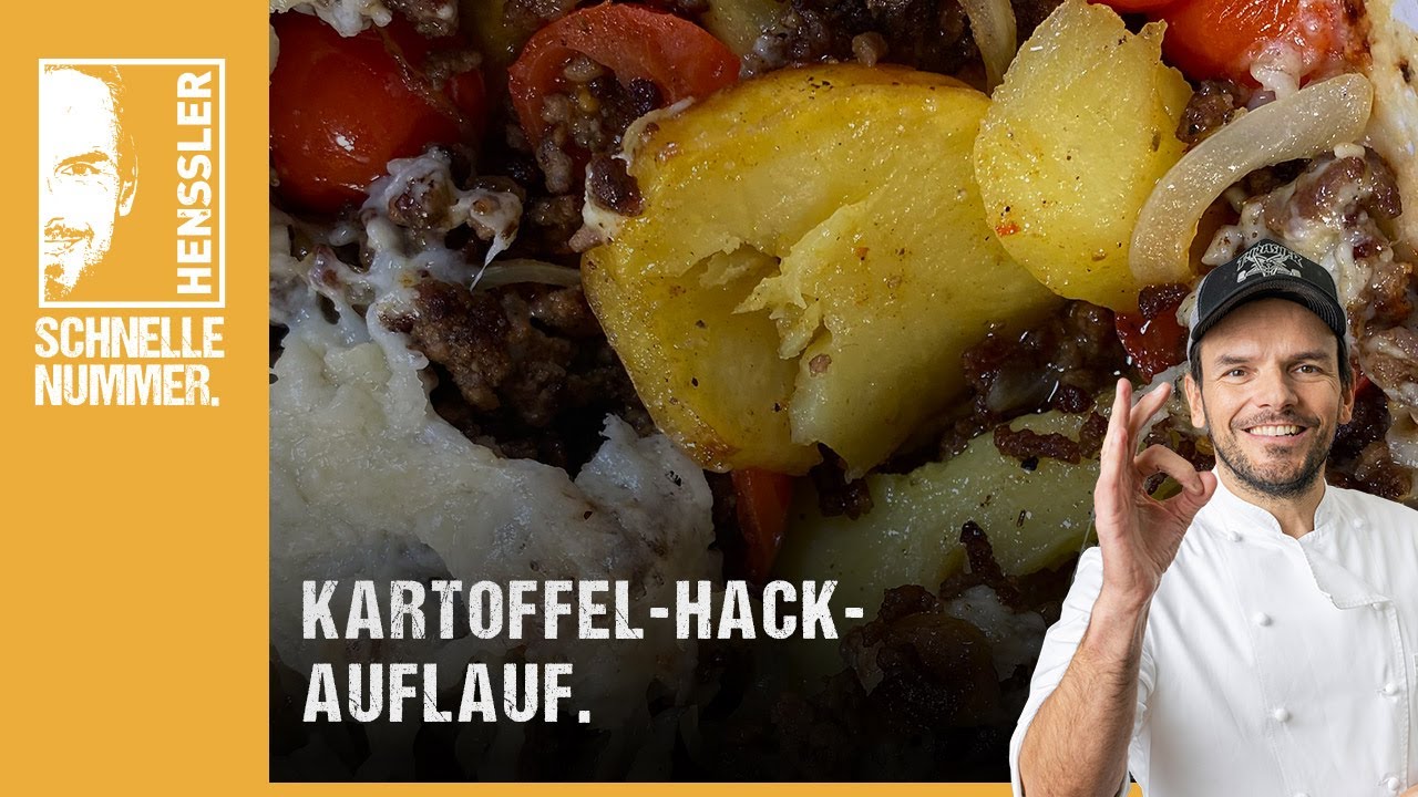 Schnelles Kartoffel-Hack-Auflauf Rezept von Steffen Henssler