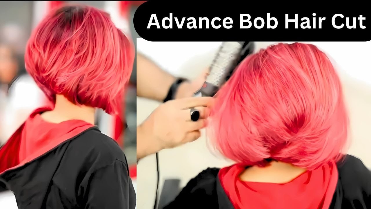 Advance Bob Hair Cut On Long Hair  Step by Step By Jas Sir from Sam and Jas Academy Mumbai