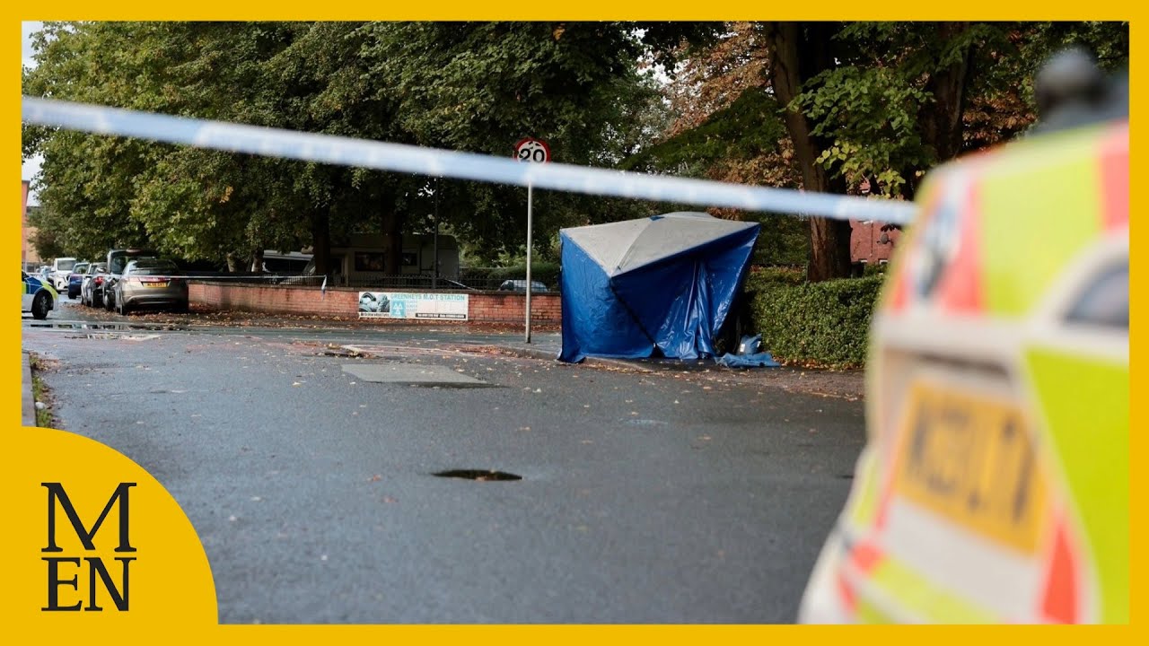 Police cordon in place as boy, 15, stabbed to death in Manchester