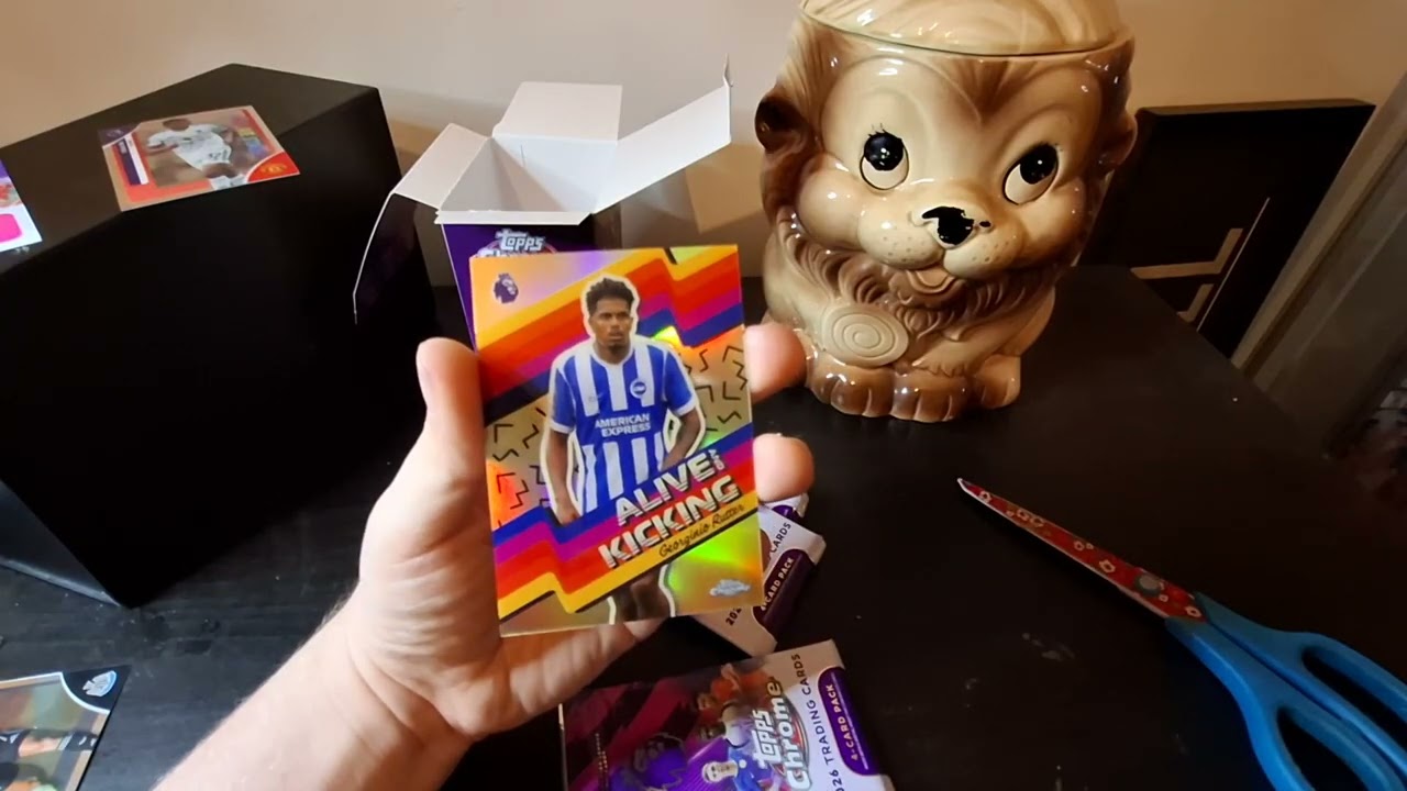 Topps Chrome Premier League 2026 Box Rip |Soccer |Football | #toppschrome #premierleague2026
