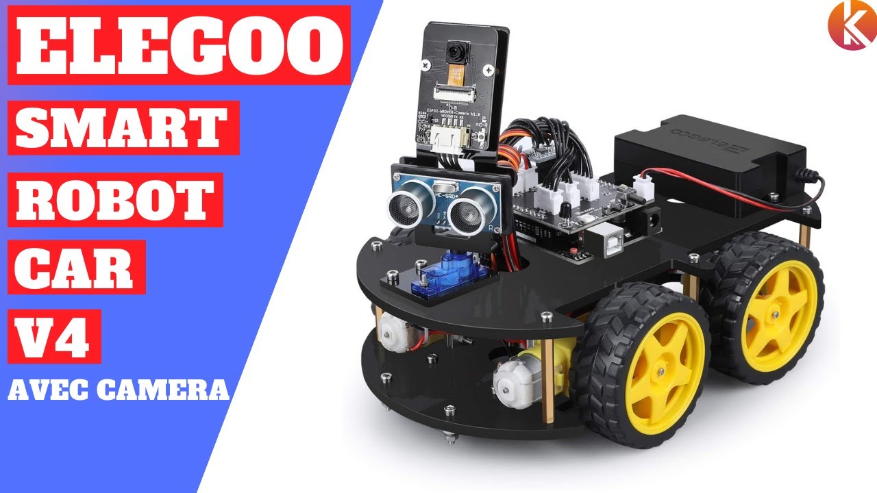 Je monte & teste le kit VOITURE ROBOT INTELLIGENT V4.0 d'ELEGOO