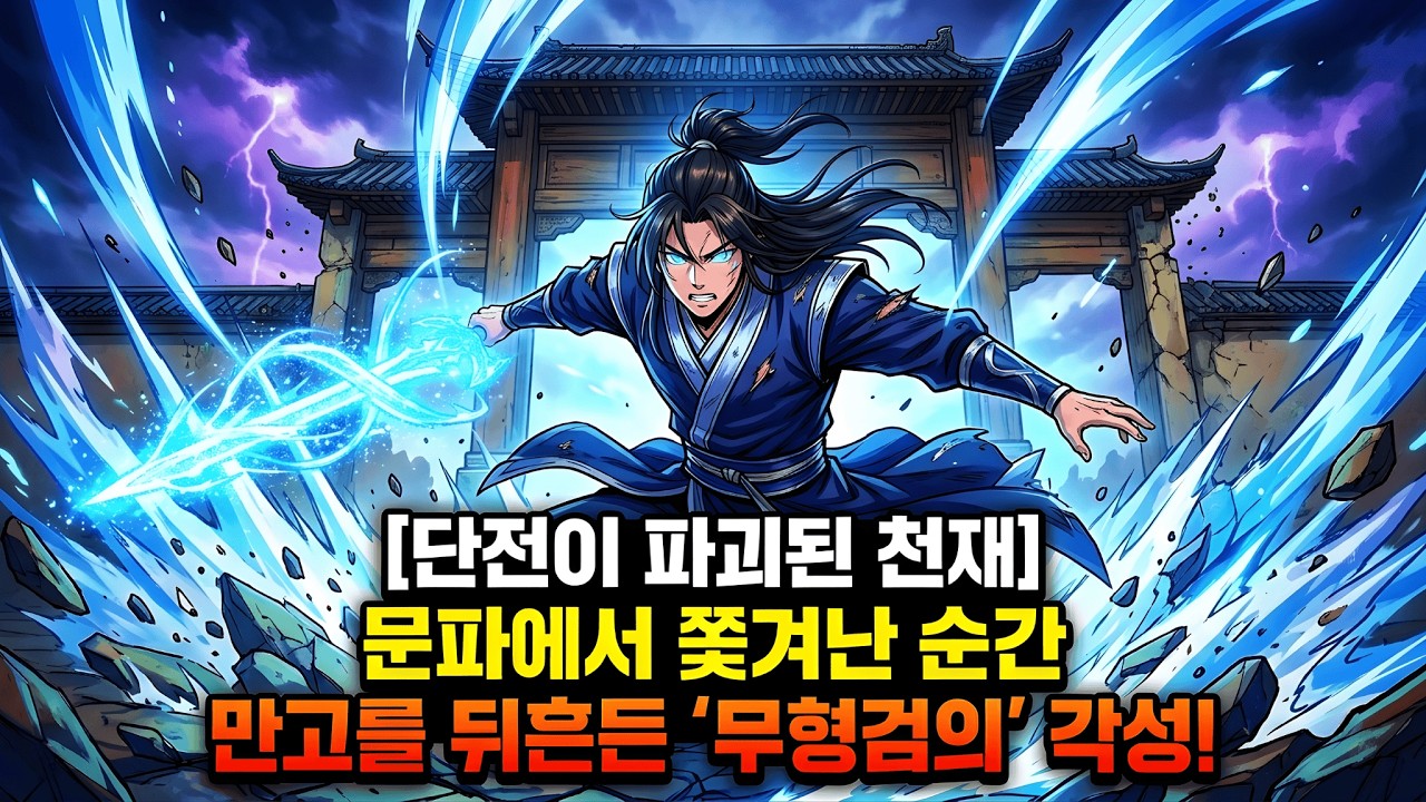 단전이 파괴된 천재, 전설의 '무형검의'로 만고를 뒤흔들다
