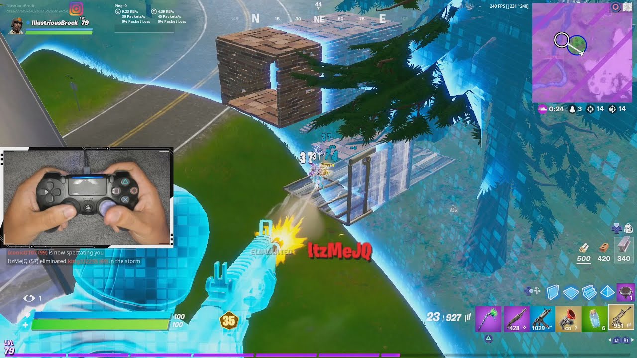 Aimbotting my way to a 40 Point Game 🎯 | BrockPlaysFortnite