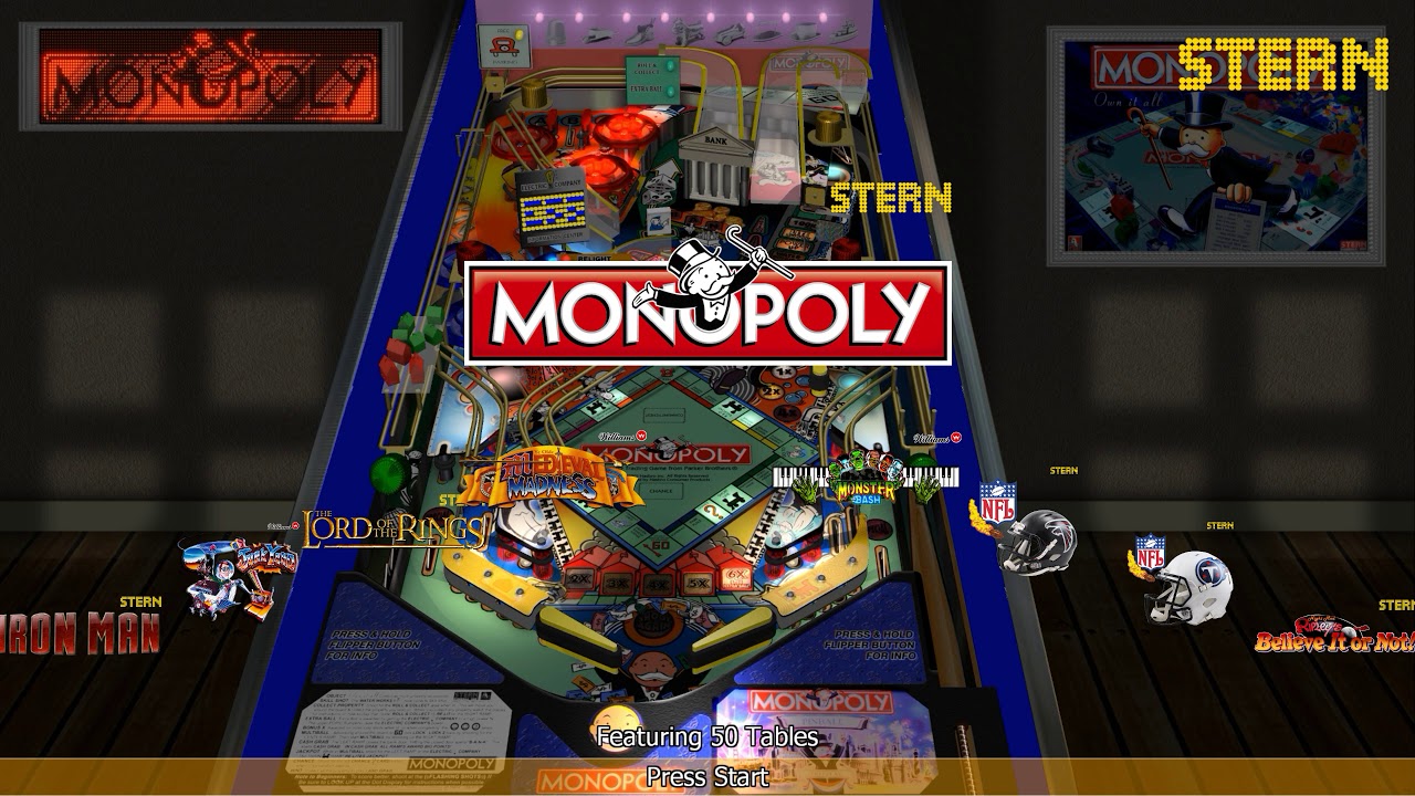 Visual Pinball X Desktop Mode (Bonus room theme)