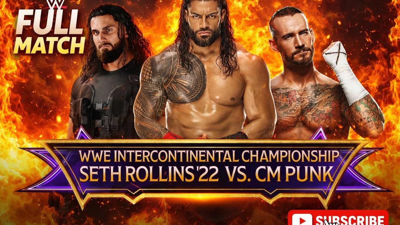 Wwe 2k25 cm punk vs seth rollins championship Match was crazy!!