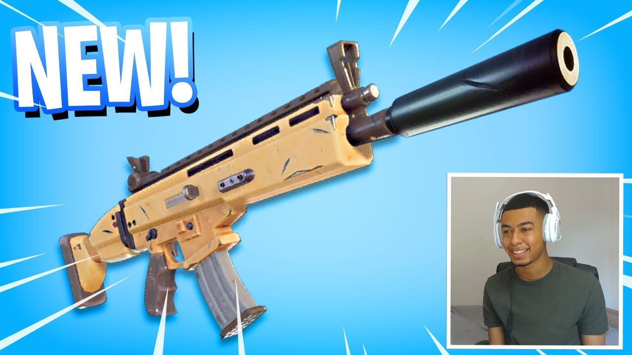 The New SUPPRESSED SCAR in Fortnite..