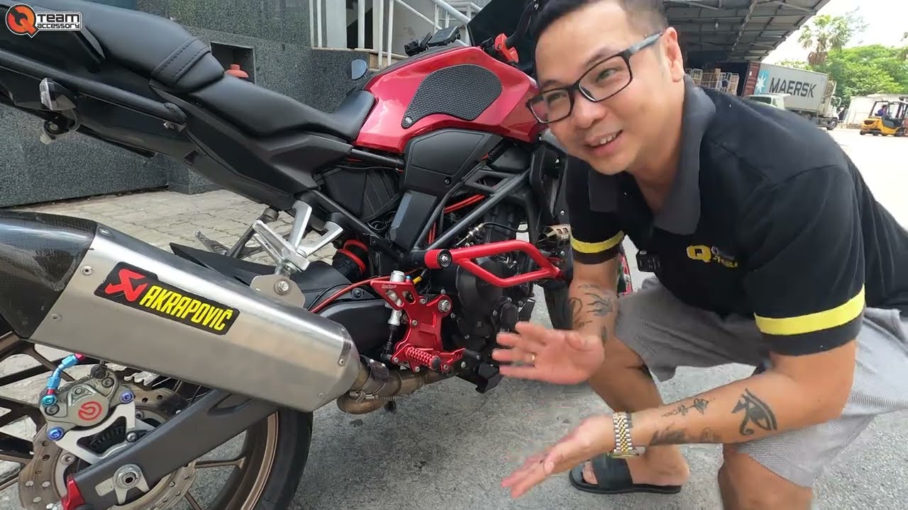 BÁN HONDA CB300R ĐỘ QUÁ NHIỀU ĐỒ CHƠI l RỚT NƯỚC MẮT CHIA TAY EM GÁI CB300R odo 7000KM ĐỘ QUÁ KHỦNG