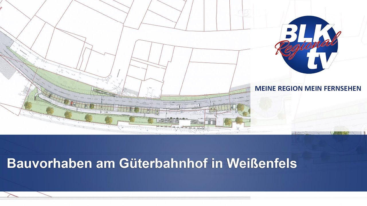 Bauvorhaben am Güterbahnhof in Weißenfels