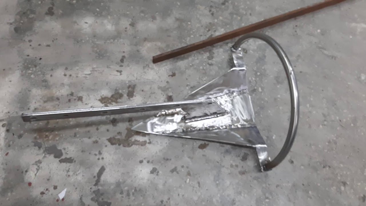 DIY matus type boat anchor ...  (Mantus tipi çapa yapıyoruz..  )