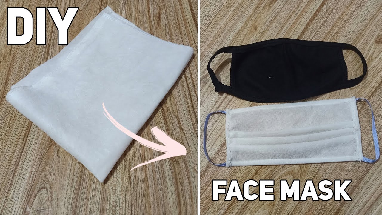 DIY Reusable Face Mask Step by Step Tutorial