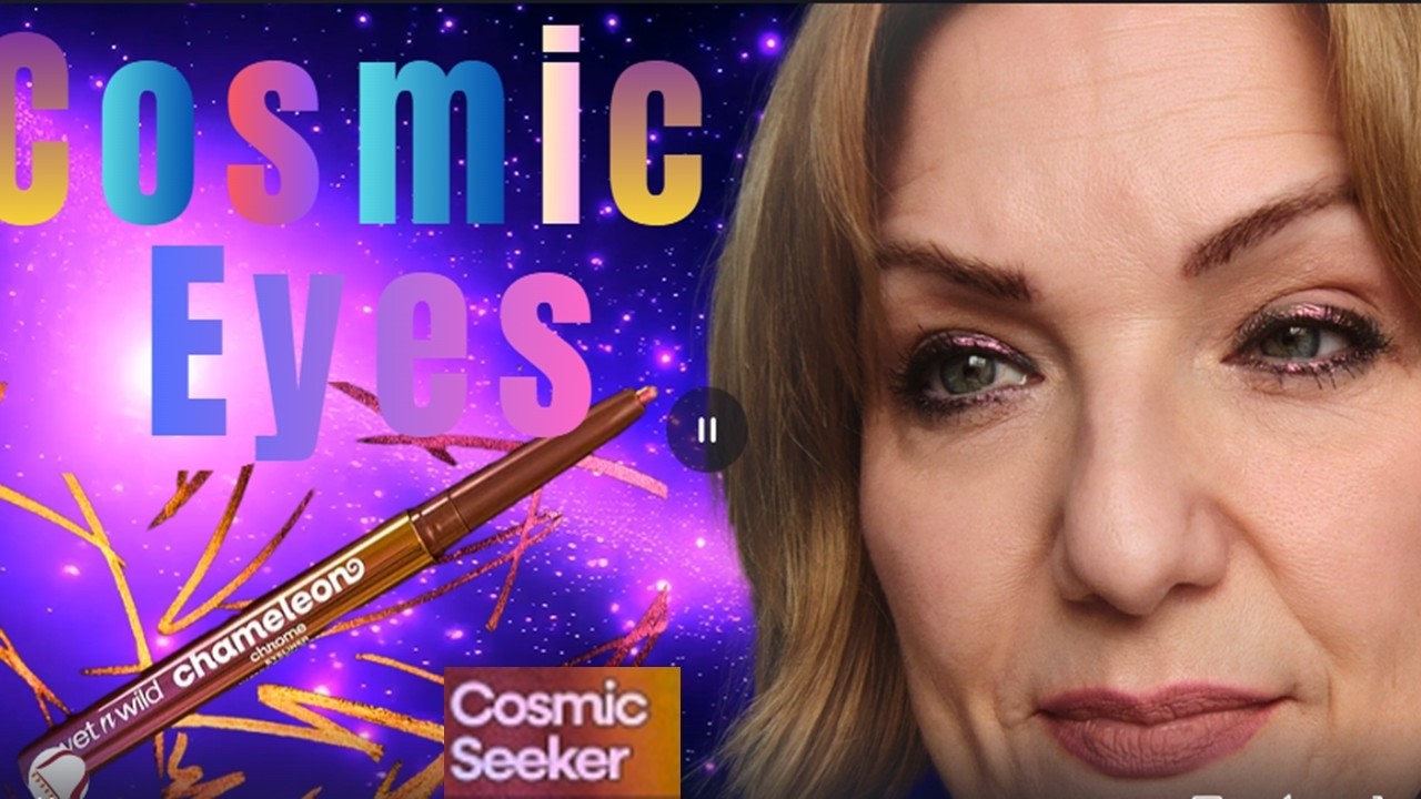 Cosmic Eyes - 🌌✨  Multichrome Magic with Wet n' Wild Chameleon