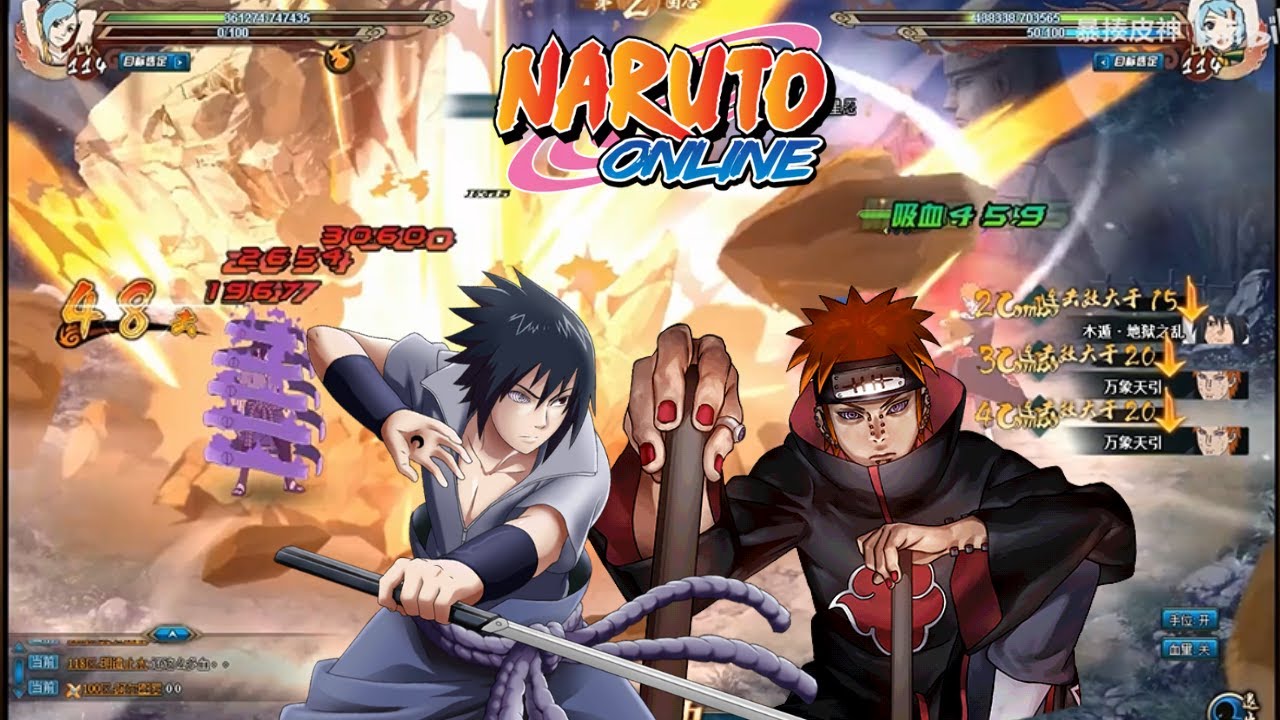 Naruto Online - The Strongest Player in China Server 7.4 Million Space Time Final 2024