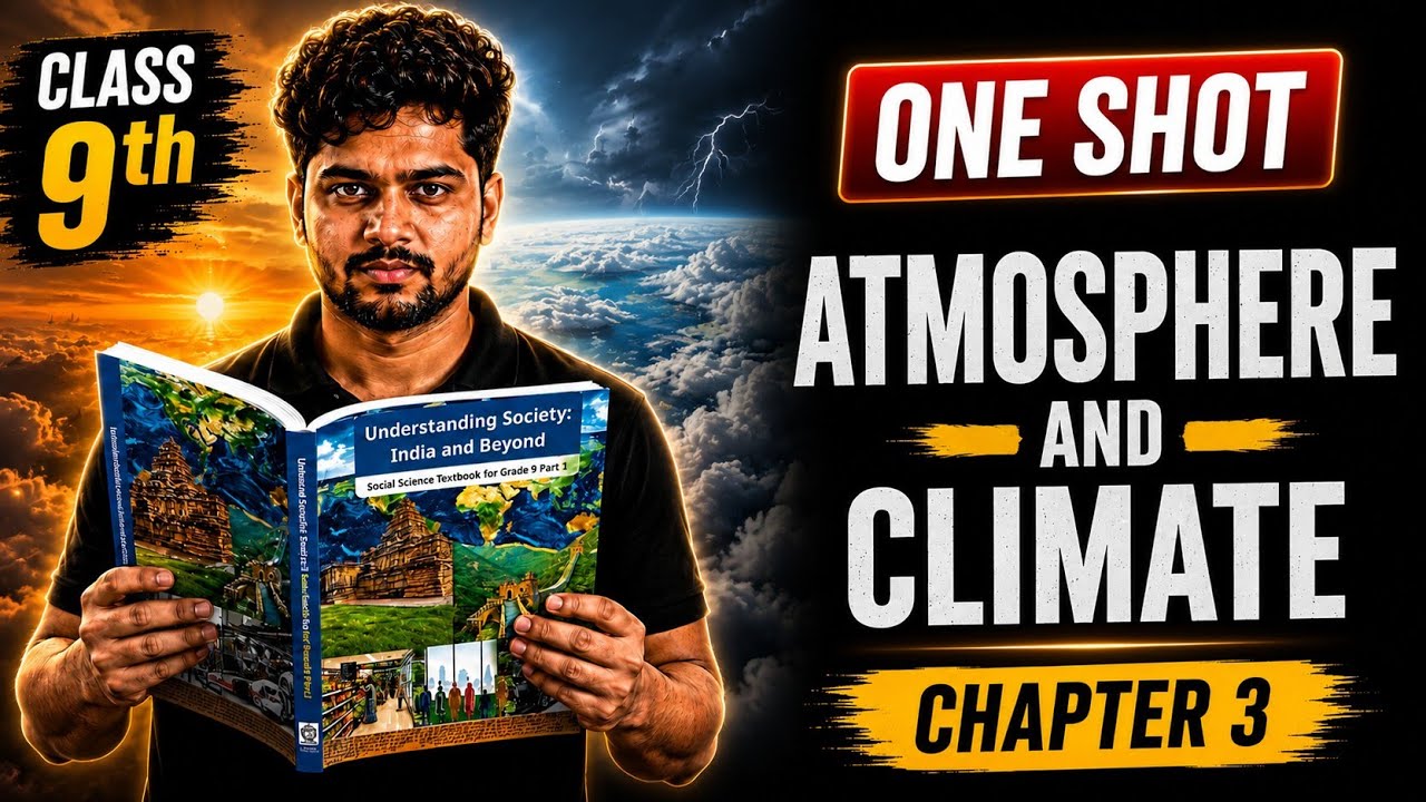 Class 9 SST Chapter 3 | Atmosphere and Climate | Social Science |  New NCERT 2026  |