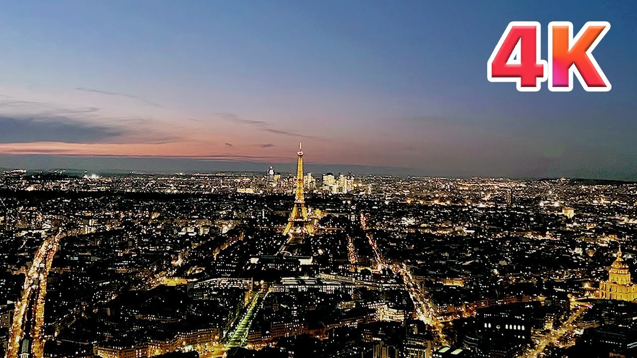Most Beautiful View of Paris Under The Sunset — On Top of The Montparnasse Tower #Paris 🇫🇷