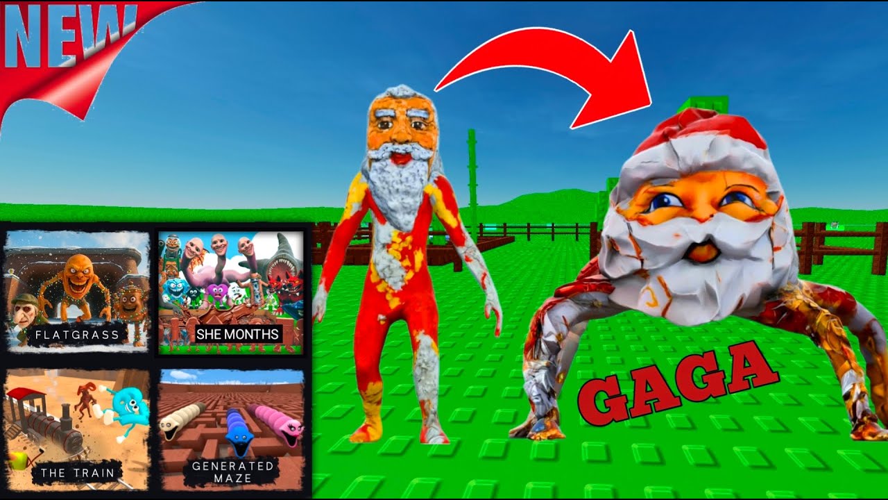 🌈 Nextbots на игровой площадке! Мемы GOO GOO GAGA с алюминиевой фольгой!