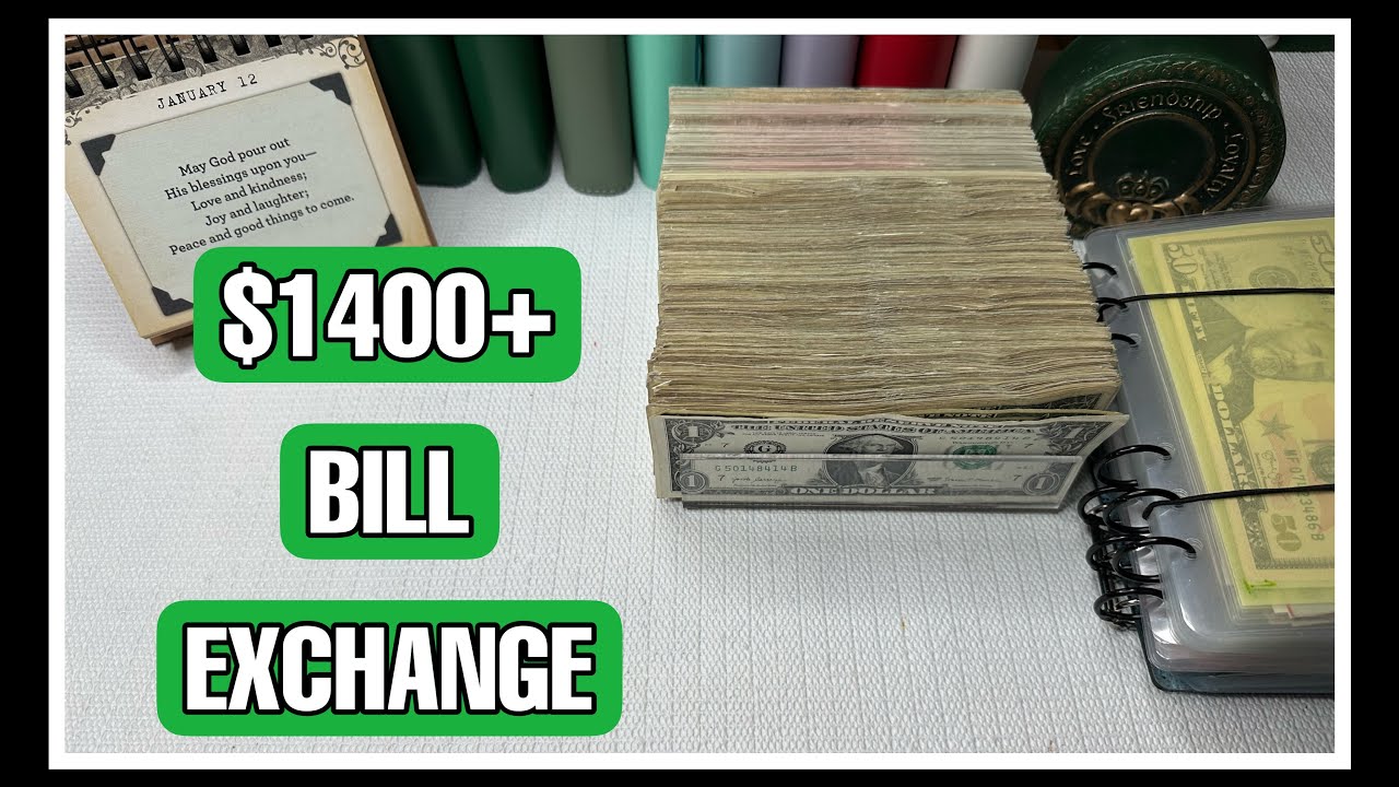 $1400+ Cash Envelope Bill Swap🤑/Condensing ALL My Binders and Envelopes💰/Single Mom/Ep. 377