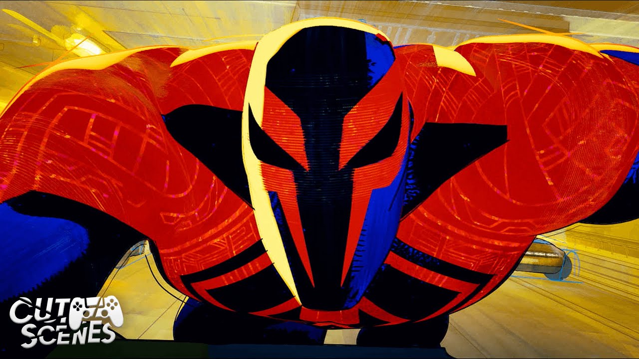 SPIDEY SHOWDOWN! Miles fights Miguel O'Hara | Spider-Man: Across the Spider-Verse