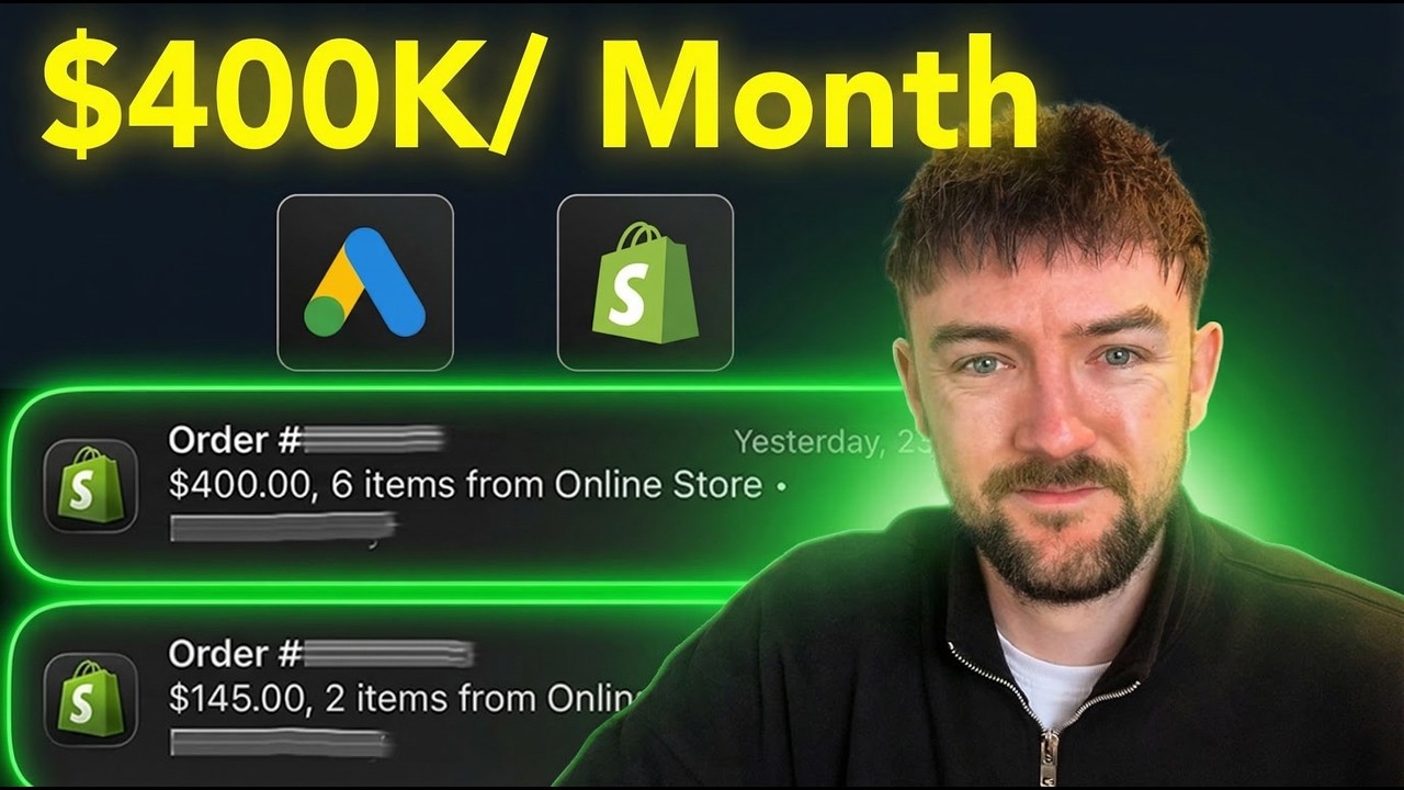 Заработок 400 000 долларов за 30 дней с помощью Shopify и Google Ads (пример из практики)