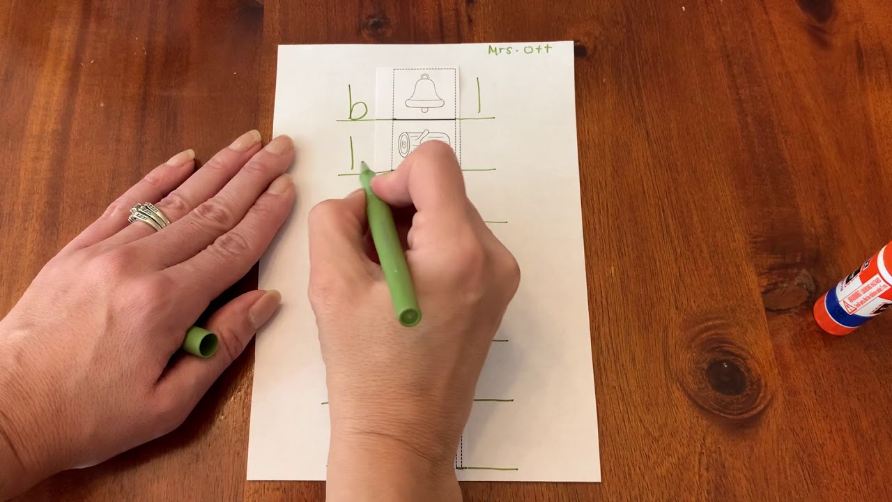Writing: Beginning & Ending Sounds of Words Set 3