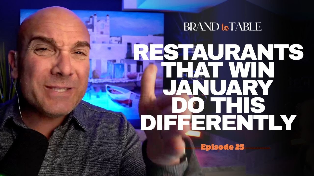 EP 25 | The January Restaurant Revenue Playbook: 3 Low Cost Moves to Beat the Post Holiday Slump