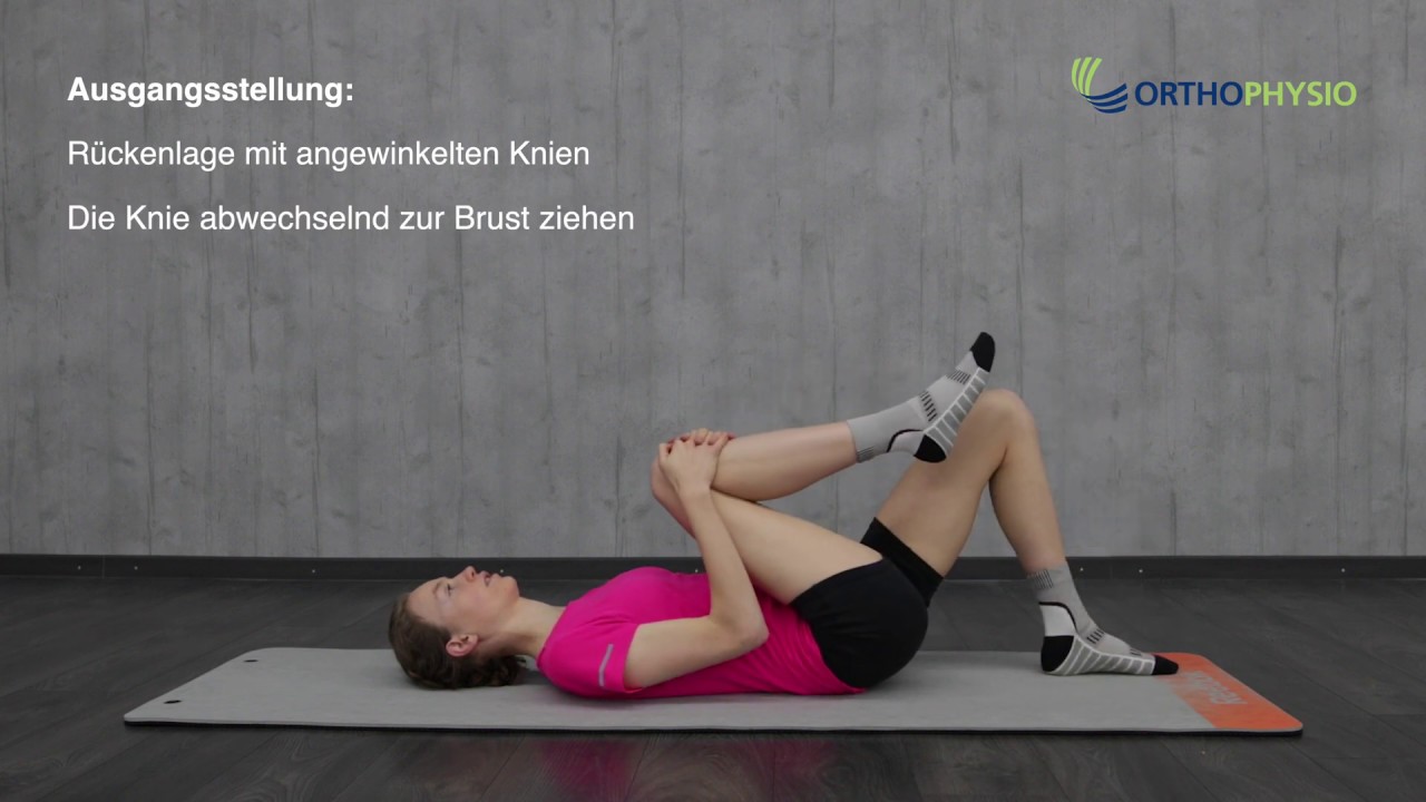 Rücken Notfallübungen