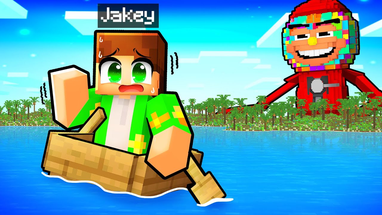 BLOCATI in *OCEAN* pe RAFT-ul de BRAINROT-uri in Minecraft...