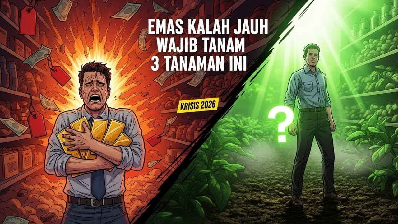 Krisis 2026: Jangan Andalkan Emas, Tanam 3 Komoditas Ini Sebelum Harga Meledak