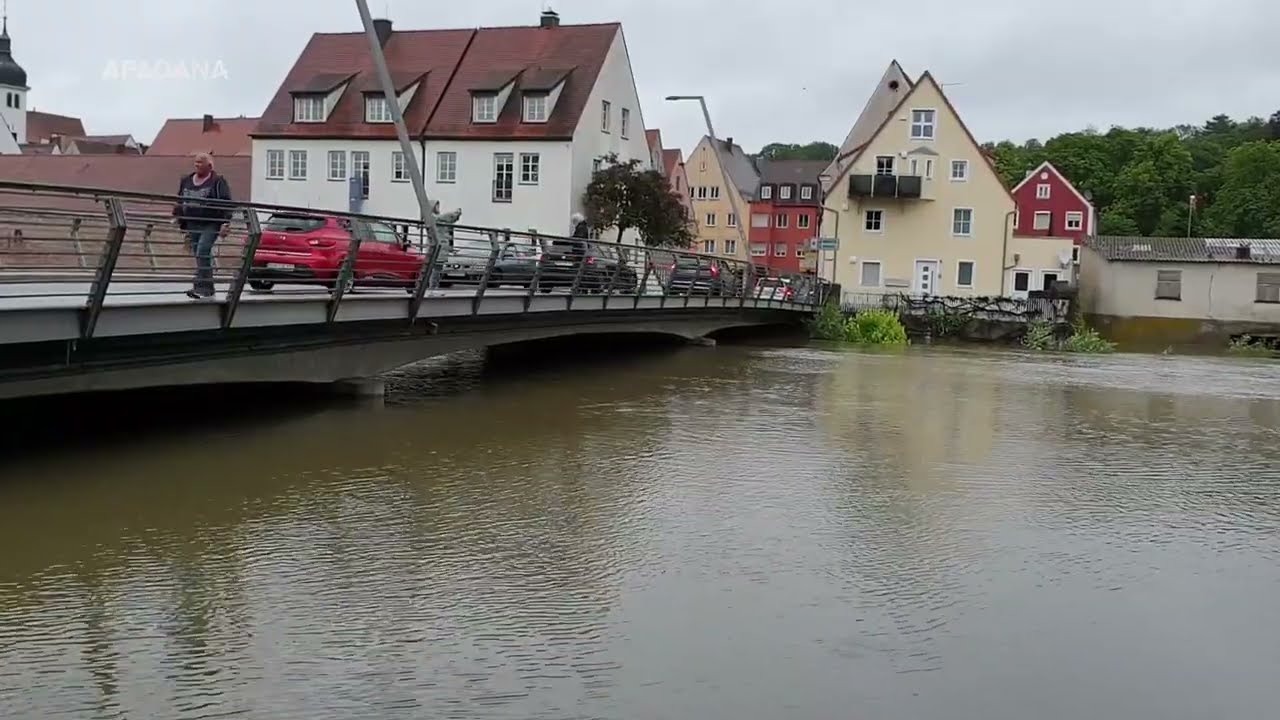 Hochwasser in Donauwörth, 01.06.2024