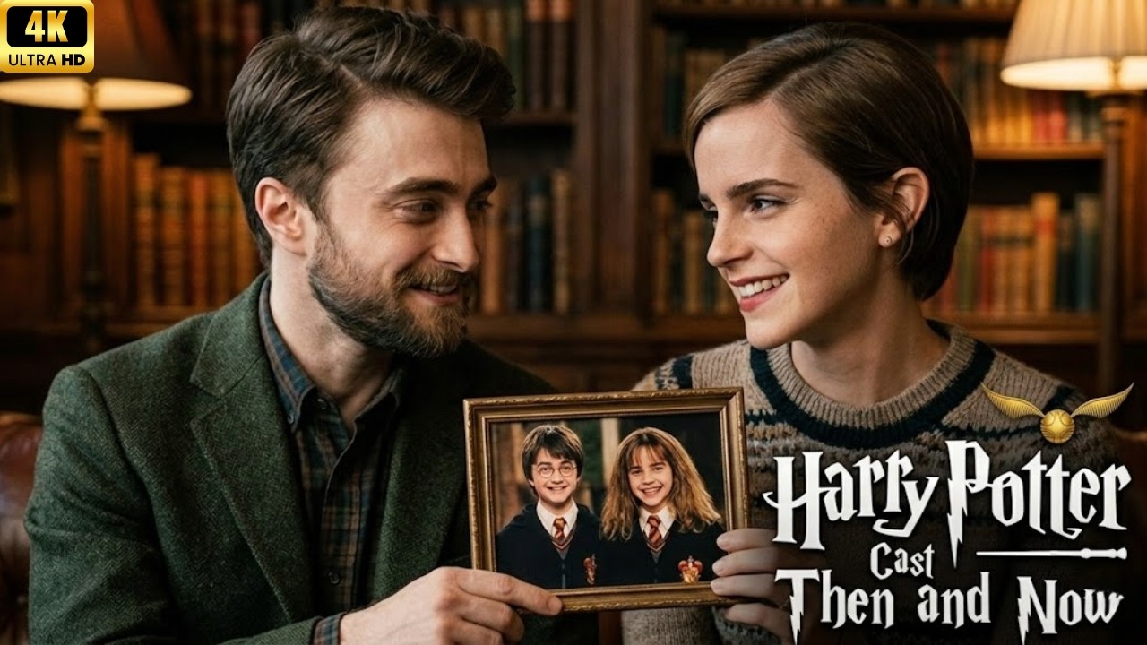 Harry Potter Cast — Then and Now