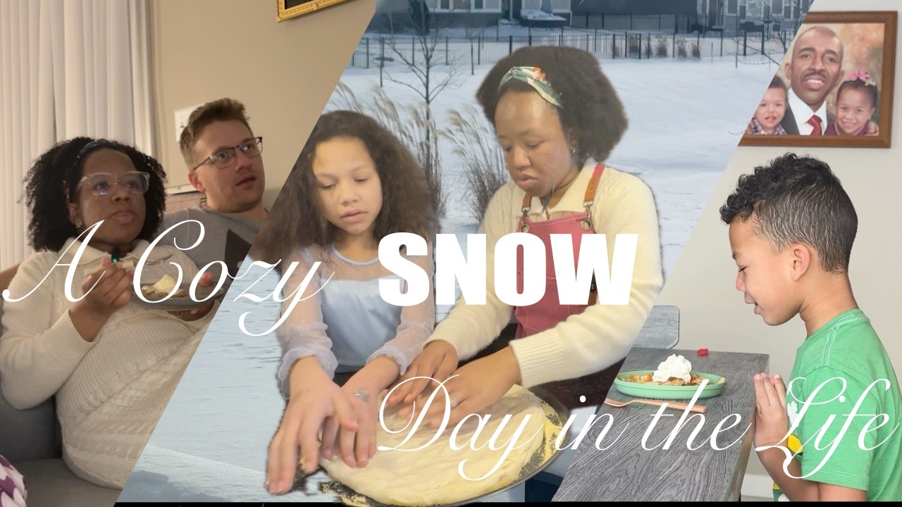 A Cozy Snow Day in the Life (With some Virtual Learning)