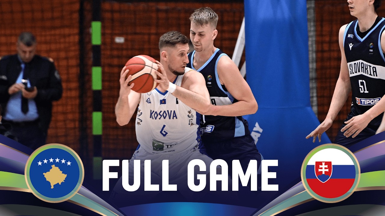LIVE - Kosovo v Slovakia | FIBA EuroBasket 2029 Pre-Qualifiers