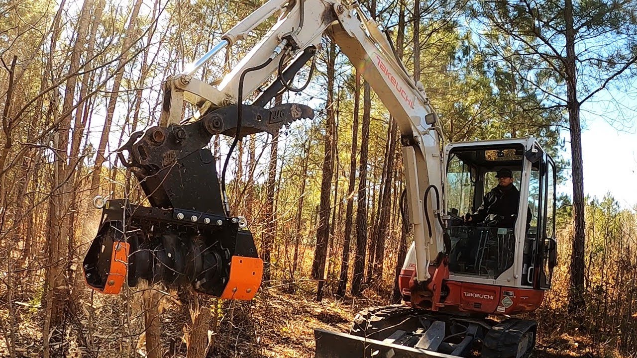 PACKING A PUNCH! NEW EXCAVATOR MULCHER IS A GAME CHANGER FOR LANDSCAPERS!