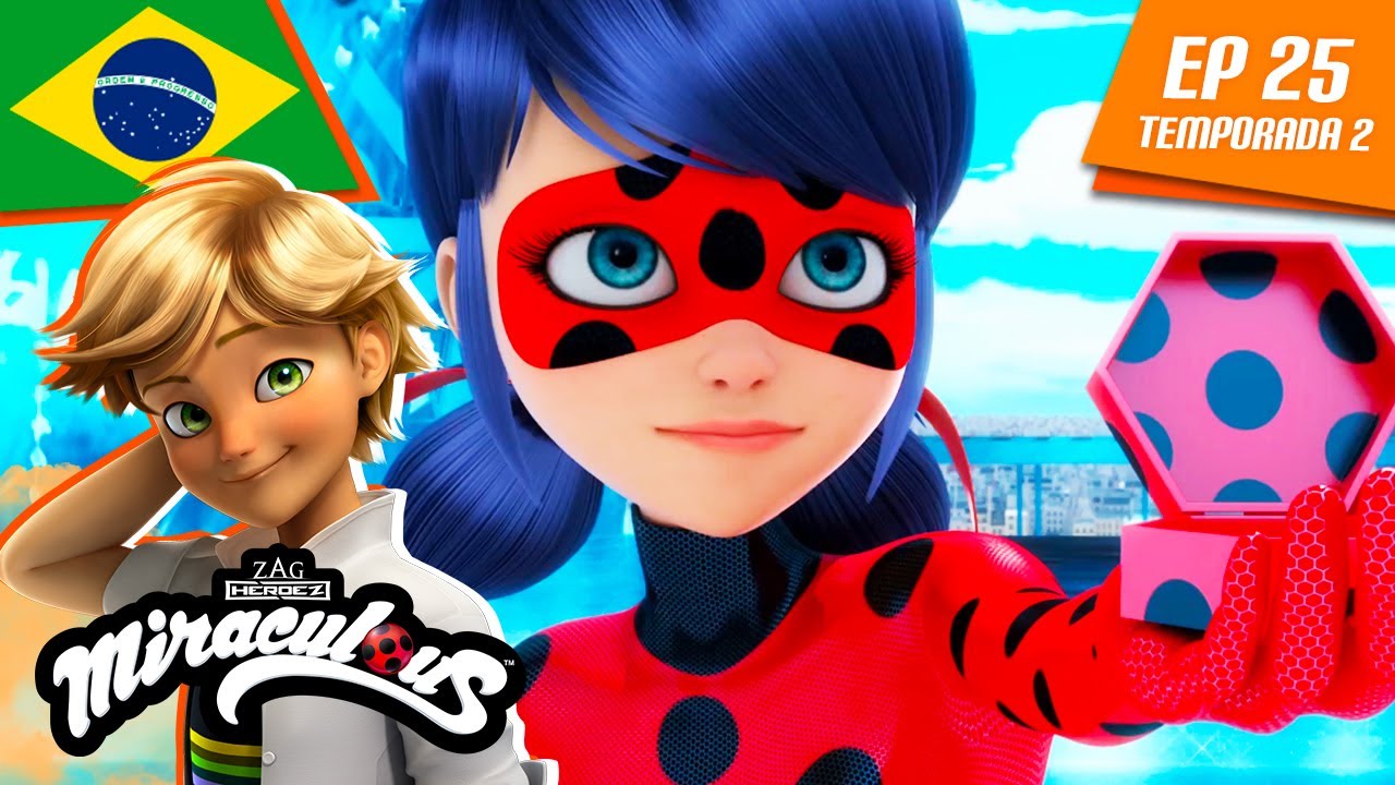 🇧🇷 MIRACULOUS | 🐞 DIA DOS HERÓIS - 2 🐾 | Episódio completo ▶️ Temporada 2 Ep 25 | Português BRASIL🇧🇷