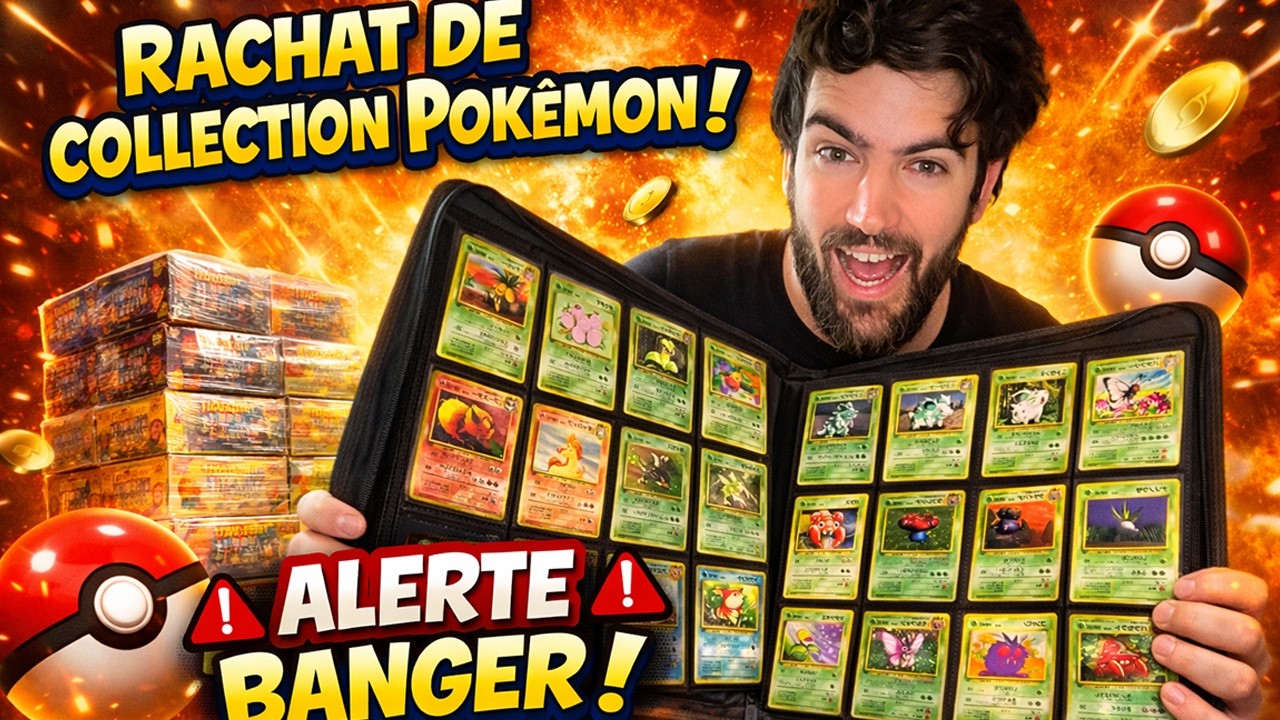 Rachat d’une collection Pokémon complètement folle 🤯