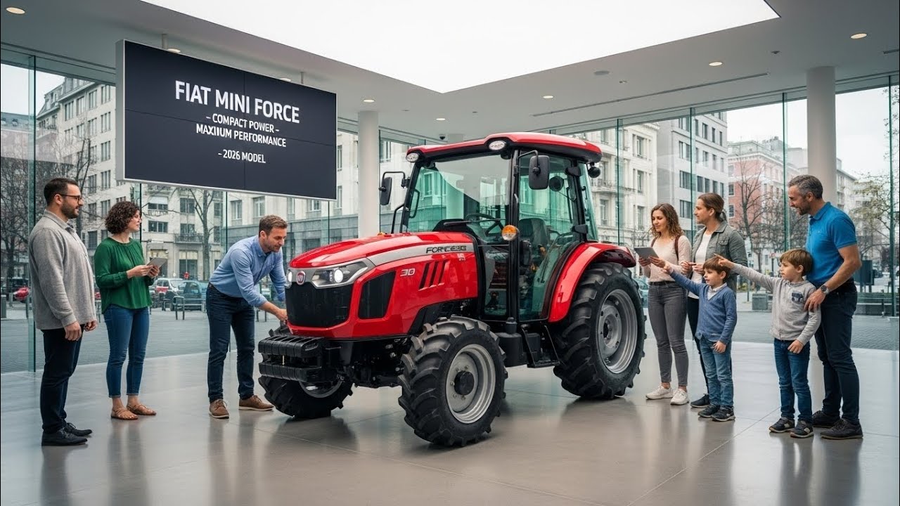 Nuovo Fiat Mini Force 30 2026 | Potenza Compatta e Massima Affidabilità