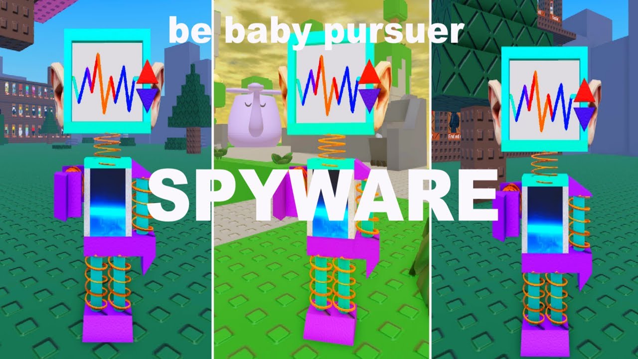 How to get SPYWARE BADGE + SPYWARE MORPH in BE BABY PURSUER [UPD] ROBLOX !