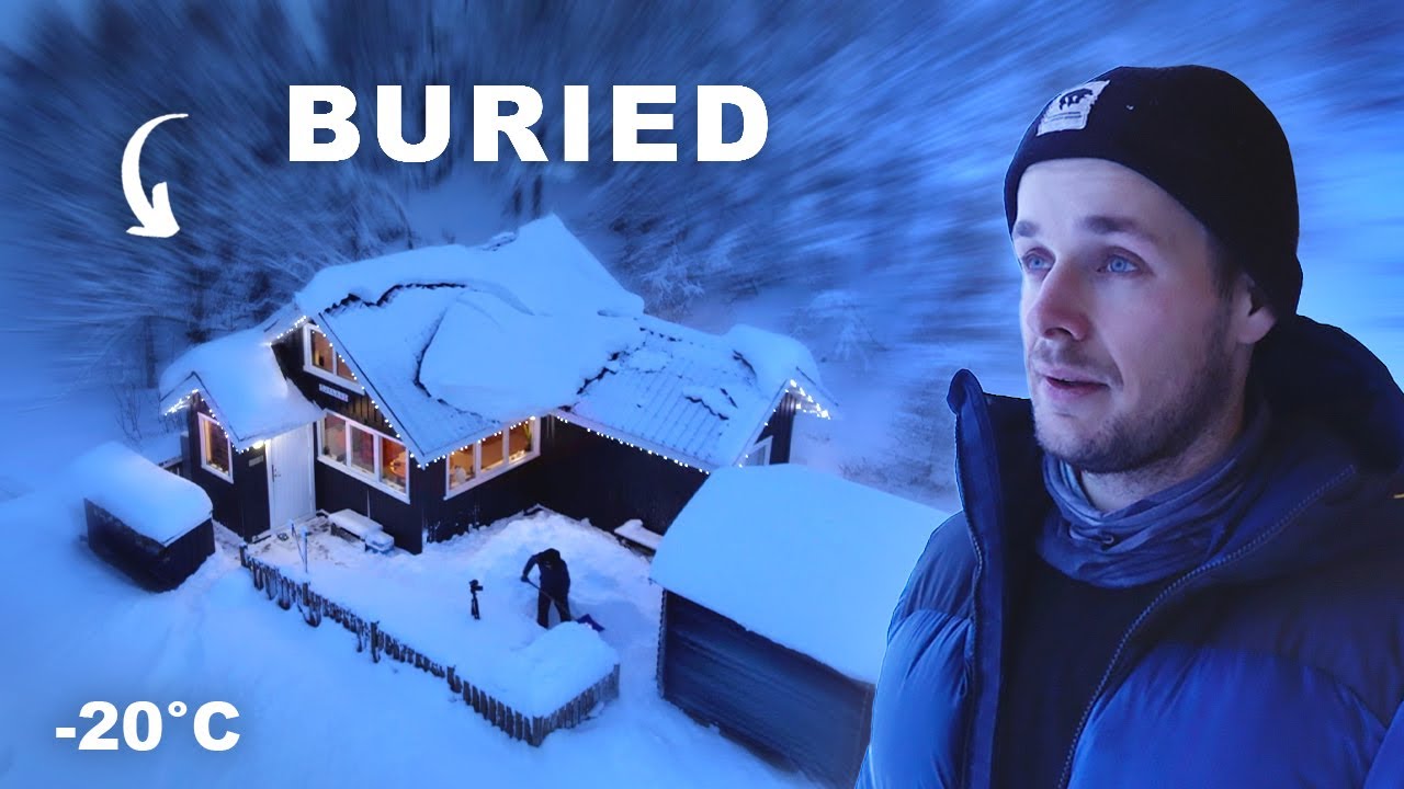 This Snowstorm Nearly Destroyed my Cabin in Iceland…