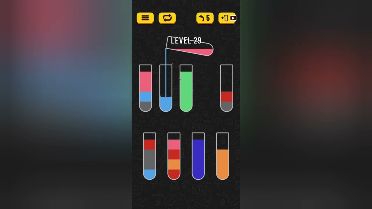 Water Sort Puzzle - Level 29
