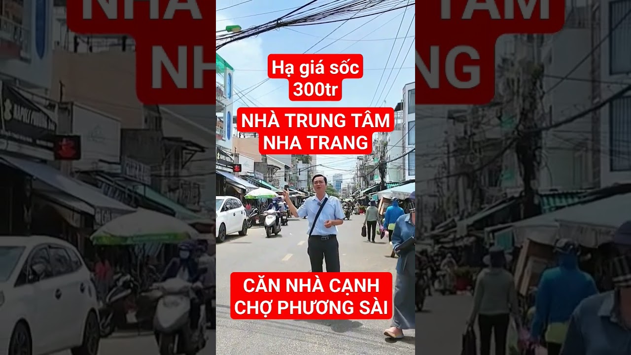 Giảm gi&aacute; sốc tới 300tr căn nh&agrave; gần chợ Phương S&agrave;i Nha Trang #0339091893