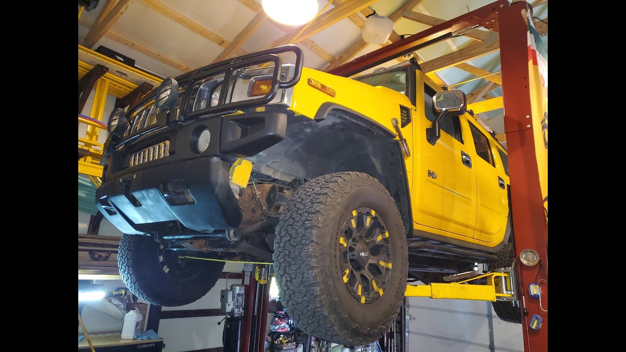 Hummer H2 Transmission Pan Replacement in under 39 minutes