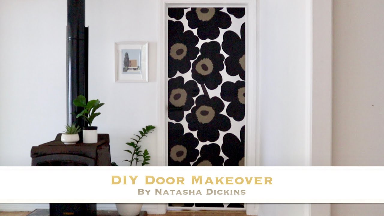 DIY Bedroom Door Makeover