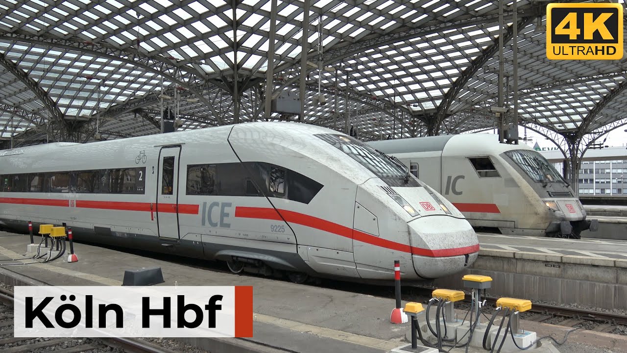 Köln Hbf 03.10.2025 - Morgenverkehr mit internationalen Schnellzügen & spannenden Sonderfahrten