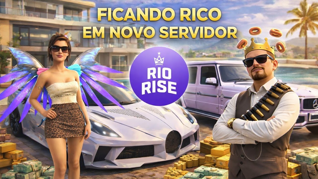 COMO GANHAR MUITO DINHEIRO NO RIO RISE, DICAS PARA INICIAR BEM EM UM NOVO SERVIDOR