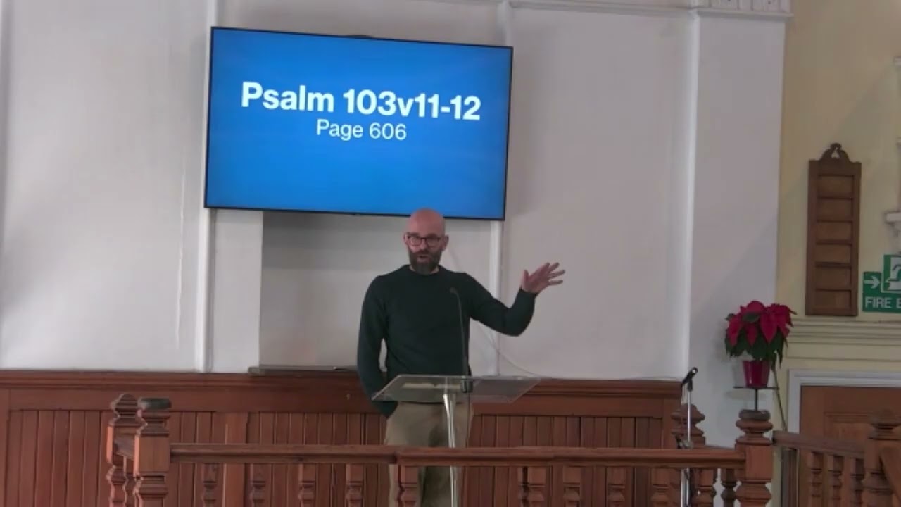 Psalm 103:11-12 - God's immeasurable love & forgiveness