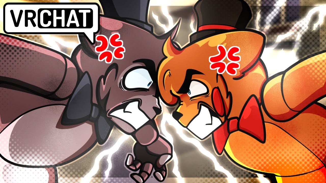 Freddy Fazbear VS Toy Freddy! In VRChat