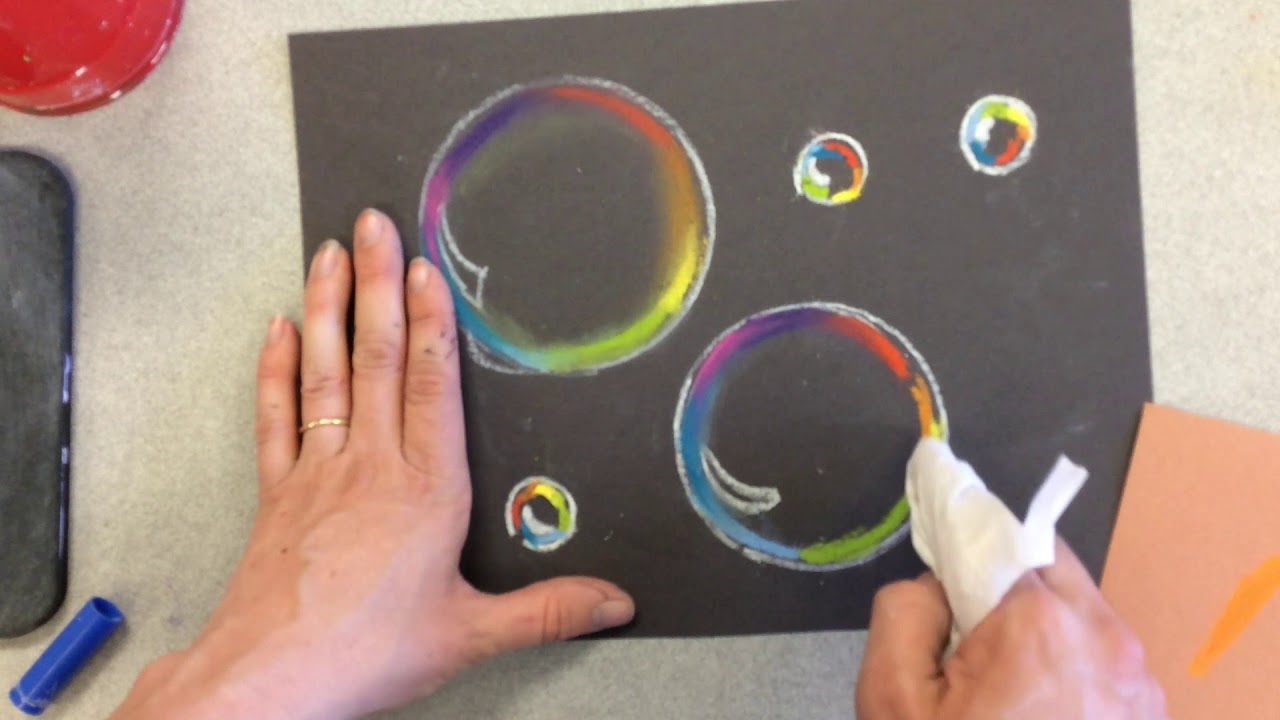 Chalk Pastel Bubbles