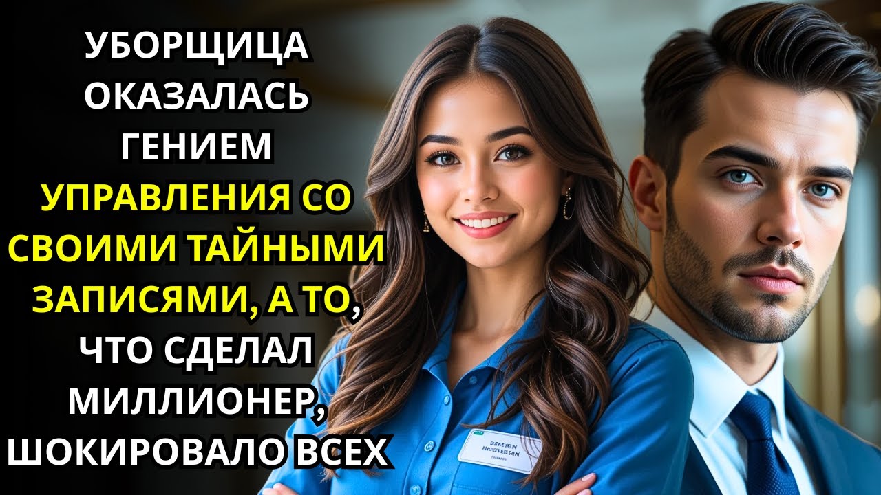 УБОРЩИЦА оказалась ГЕНИЕМ УПРАВЛЕНИЯ со своими ТАЙНЫМИ ЗАПИСЯМИ, а МИЛЛИОНЕР сделал что то шокирующе