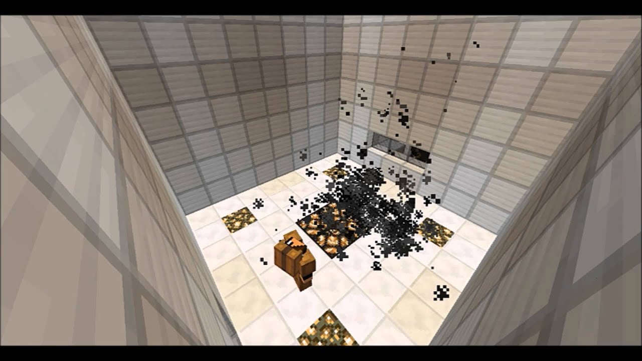SCP-017 Containment Breach in Minecraft